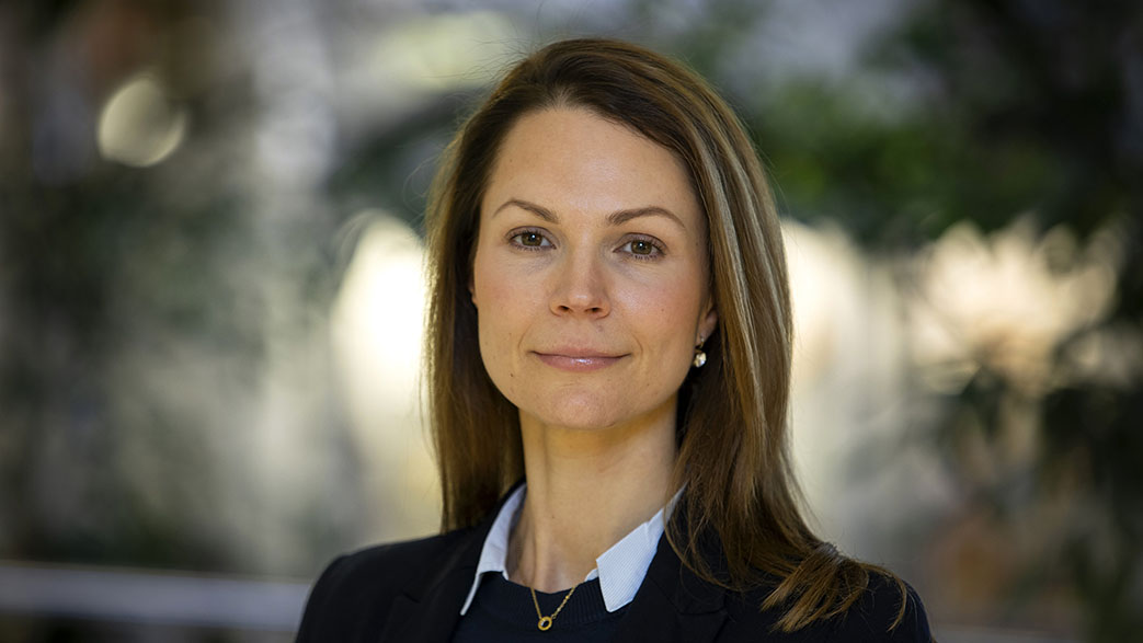 Porträttbild på Nicole Forslund.