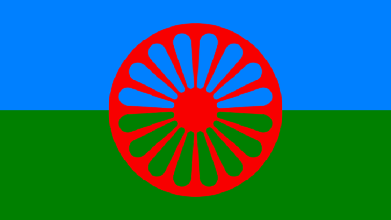 romska flaggan