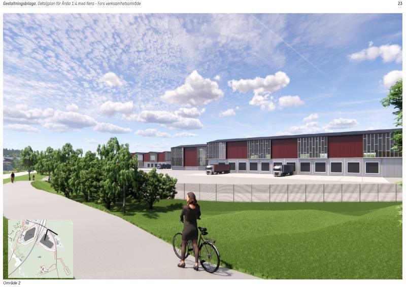 Illustration som visar område 2. 